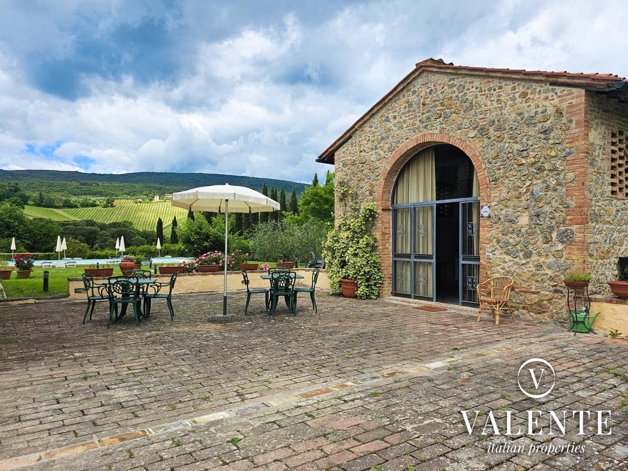Podere Raggio Di Sole Сан-Джиминьяно Экстерьер фото